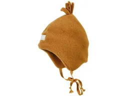 Pickapooh Pickapooh Baby und Kinder Mütze Bio-Schurwolle Fleece caramel Gr.52 – Produktbild 1 von 1