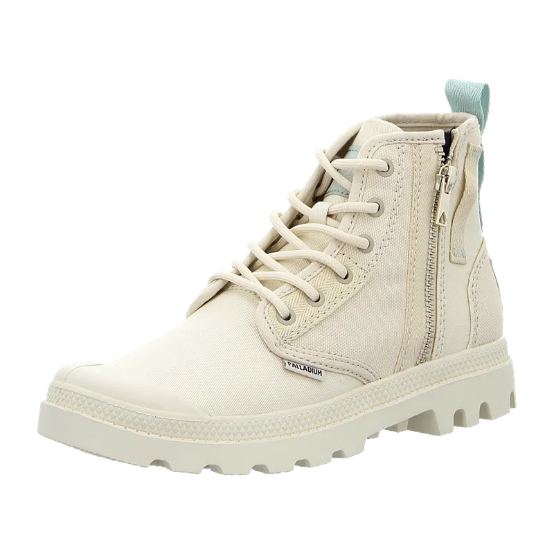 Palladium Palladium Schnürstiefelette Pampa Detroit Zip SU für Damen, Weiß, – Produktbild 1 von 7