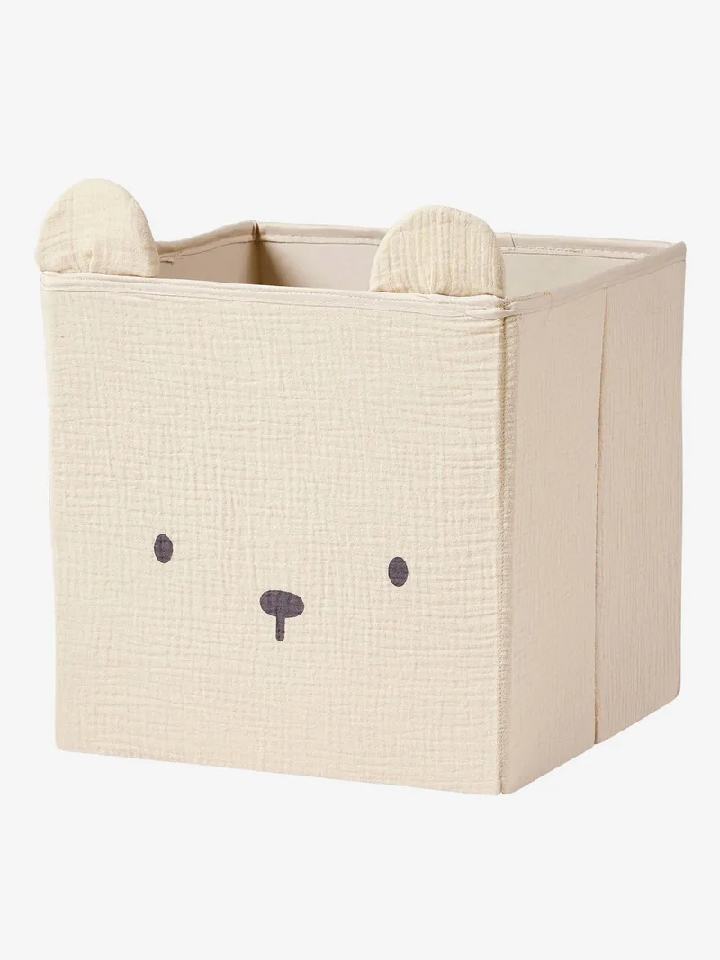 Vertbaudet 2er-Set Kinderzimmer Aufbewahrungsboxen, Set weiß, – Produktbild 3 von 4