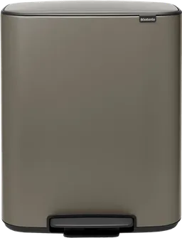 Brabantia Brabantia Bo Treteimer 2 x 30L Platinum – Produktbild 1 von 1