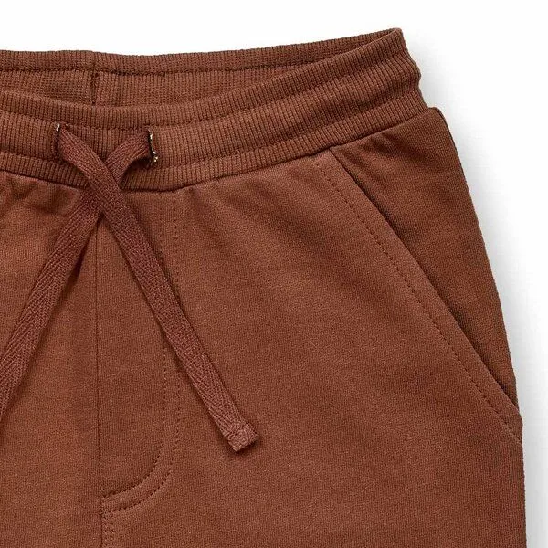 Sense Organics Sense Organics Kinderhose aus Sweat in Braun, Modell PERESS, Braun, – Produktbild 3 von 4