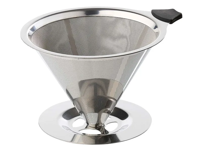 cilio cilio Dauerfilter für Kaffee aus Edelstahl, mit Standfuß – Produktbild 1 von 1