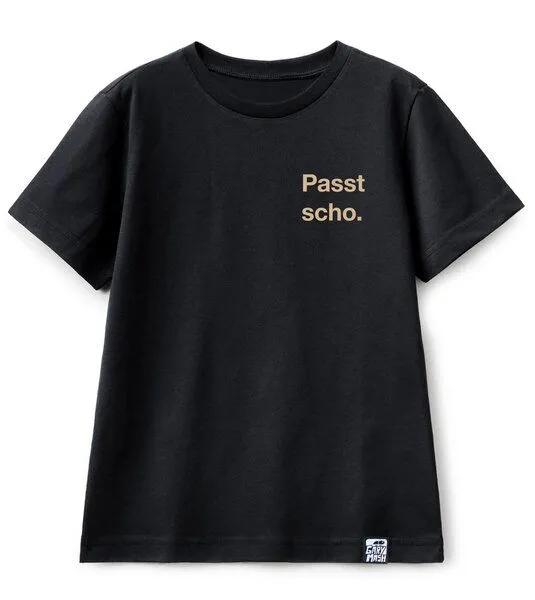 Gary Mash GARY MASH Kinder T-Shirt Passt scho. aus Bio-Baumwolle, Schwarz, – Produktbild 1 von 2