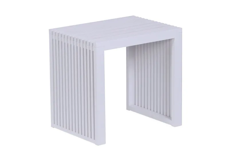 RELAXDAYS RELAXDAYS Sitzbank Minimalistische Sitzbank aus Bambus (1-St), Weiß, – Produktbild 1 von 5