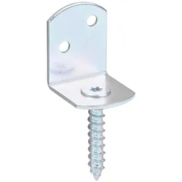 Alberts ALBERTS Flechtzaunhalter, L-Form, disp., HxB 83x30 mm, Karton à 50 Stk. – Produktbild 1 von 1