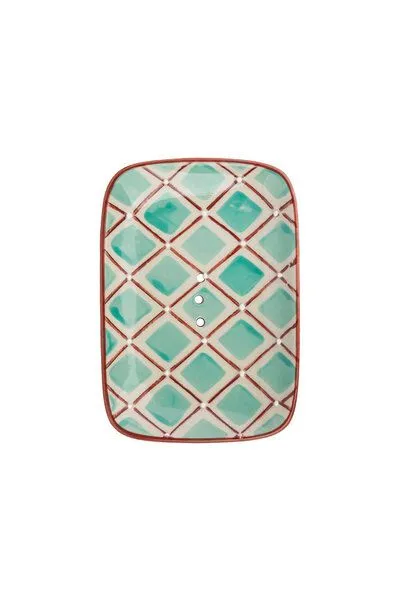 Tranquillo Tranquillo Seifenschale Retro Flair, Türkis, – Produktbild 4 von 7