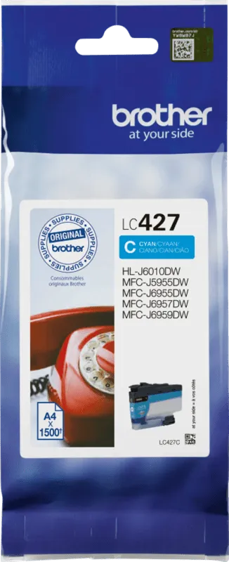 Brother Brother Tintenpatrone LC-427C cyan – Produktbild 2 von 3