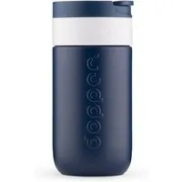 Dopper Dopper Thermobecher Travel Mug 300ml, 400ml - Auflaufsicher, kohlensäurehaltige Getränke, 6 Stunden warm / 20 kalt, Breaker blue (blau), – Produktbild 1 von 1