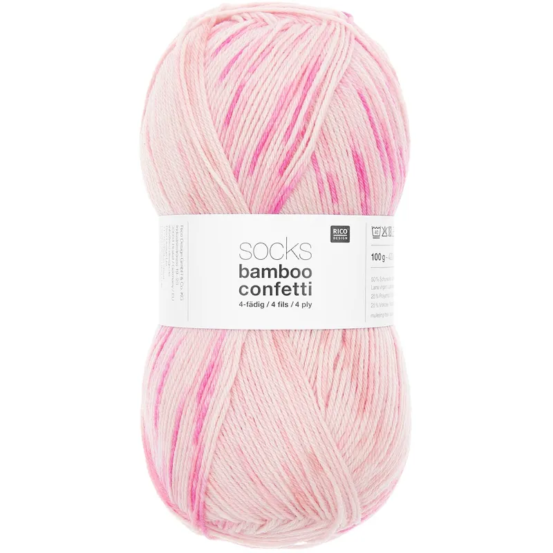 Rico Design Rico Design Superba Bamboo superwash Confetti Candy, Confetti candy, – Produktbild 1 von 1