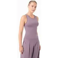 ORGANICATION ORGANICATION ANNYA | Sportliches Tanktop aus recyceltem Polyamid, Dirty lilac, – Produktbild 1 von 1