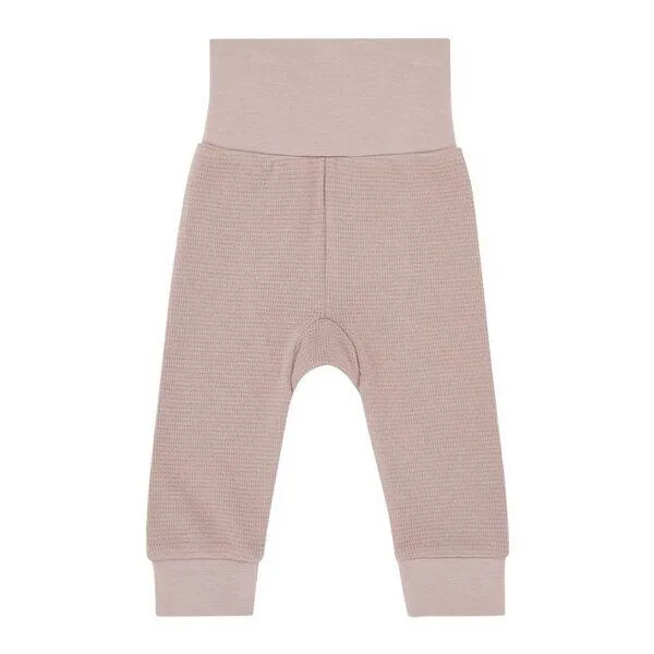 Sense Organics sense-organics KARLI Babyhose Classic Waffel-Jersey von Sense Organics, Rosenholz, – Produktbild 1 von 4