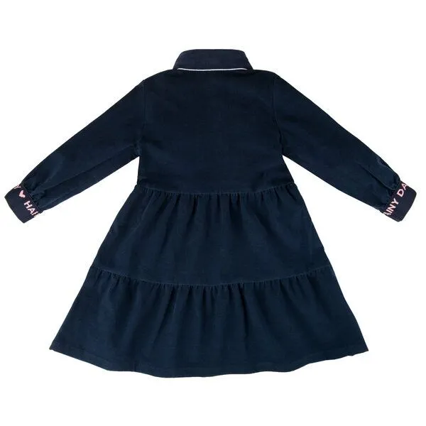Marraine Kids Marraine Kids Cordkleid Sunshine mit besticktem Kragen – Produktbild 3 von 4