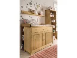 Wickelkommode "VITA" B100xT80xH90 cm, Kiefer geb./geölt – Produktbild 1 von 1