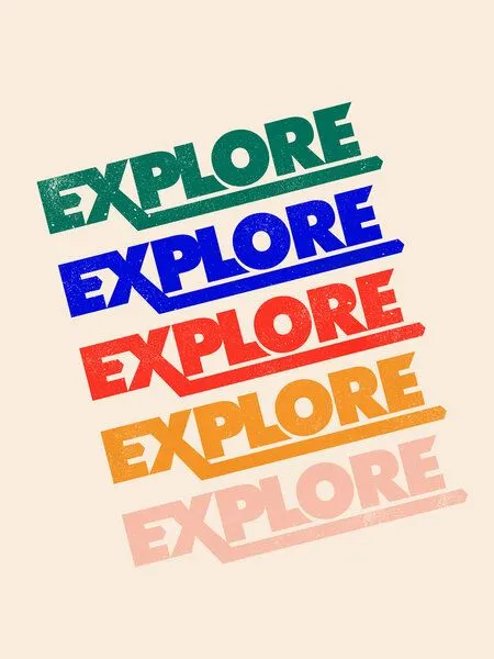 Photocircle Photocircle Poster / Leinwandbild - EXPLORE – Produktbild 1 von 4
