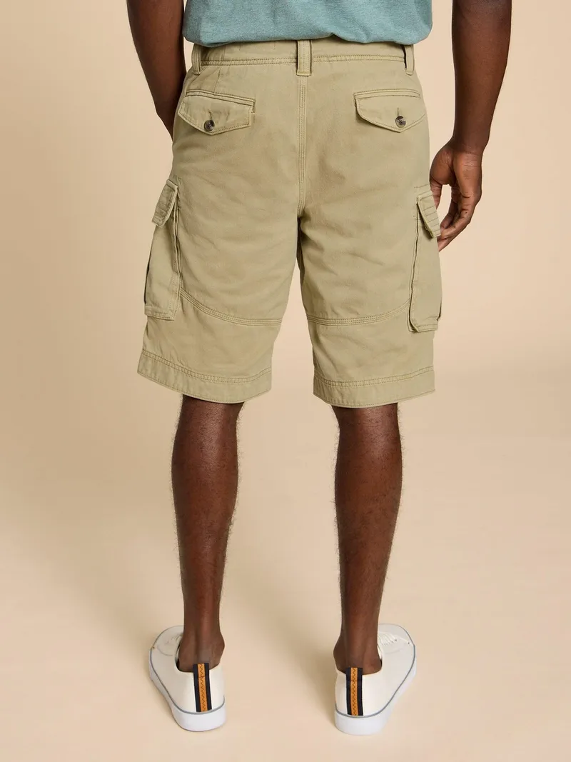 White Stuff Halsall Cargoshorts aus Bio-Baumwolle - 38/R, Hellnatur, – Produktbild 4 von 4