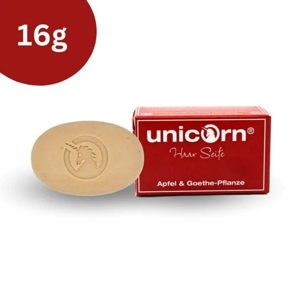 Unicorn Unicorn Apfel-Haarseife mit Goethepflanzenextrakt – Produktbild 6 von 7