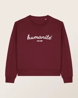 THE FACE OF ELEMENTS THE FACE OF ELEMENTS Humanitè - Relaxed Boxy Fit Sweatshirt aus 100% Bio-Baumwolle – Produktbild 1 von 1
