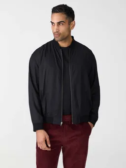 Yahmo Yahmo Herren vegan Wendejacke Bomberjacke Fred Onyx Schwarz – Produktbild 1 von 1