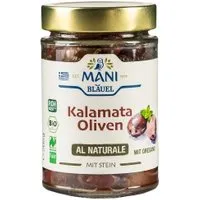 Mani Bläuel Kalamata-Oliven al naturale mit Stein, geölt – Produktbild 1 von 1