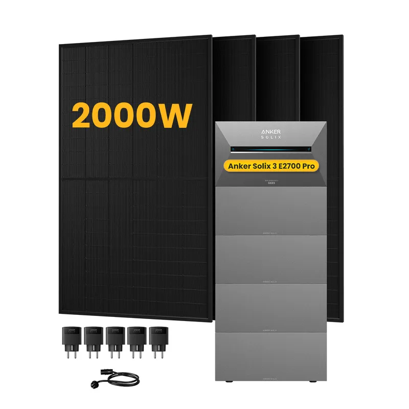 Anker Anker SOLIX Solarbank 3 E2700 Pro, mit 4 x 500 Bifaziale Solarmodule.by Powerness - 13.5kWh / 5 x Smart Plug / Selbstabholung – Produktbild 1 von 1