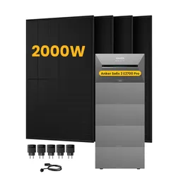 Anker Anker SOLIX Solarbank 3 E2700 Pro, mit 4 x 500 Bifaziale Solarmodule.by Powerness - 13.5kWh / 5 x Smart Plug / Standardversand – Produktbild 1 von 1
