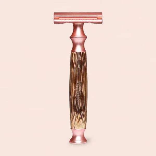 Taynie Taynie Rasierhobel inkl. 10 Klingen, Rosé, – Produktbild 1 von 3