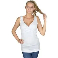 Milchshake Milchshake VARIO Cache-Coeur Umstands- und Stilltop, Weiss, – Produktbild 1 von 1