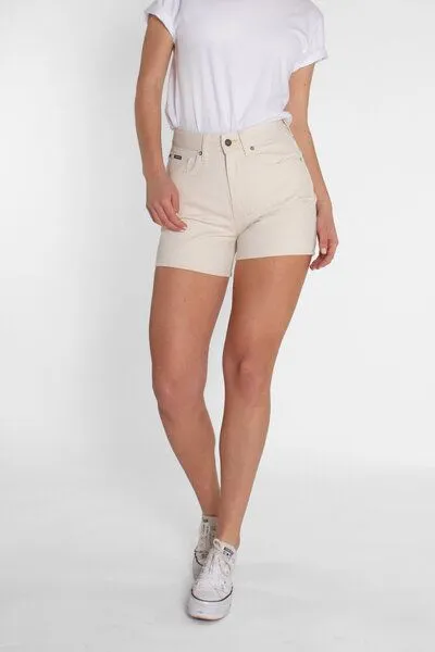 Kuyichi Kuyichi Jeansshorts - Demi Short, Weiß (off white), – Produktbild 1 von 6