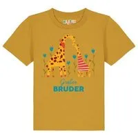 watabout kids watabout.kids T-Shirt Kinder Giraffe Großer Bruder, Ochre, – Produktbild 1 von 1