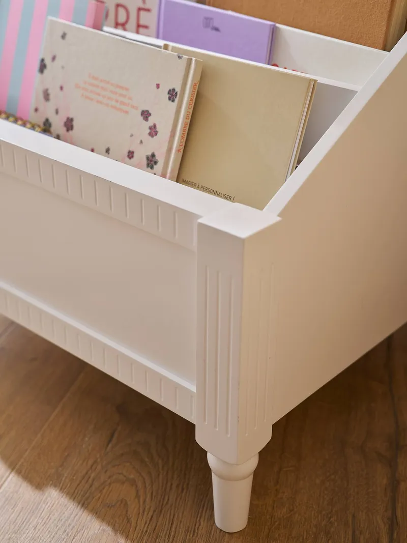 Vertbaudet Bücherregal Kinderzimmer klein CANOPÉE, Weiß, – Produktbild 2 von 4