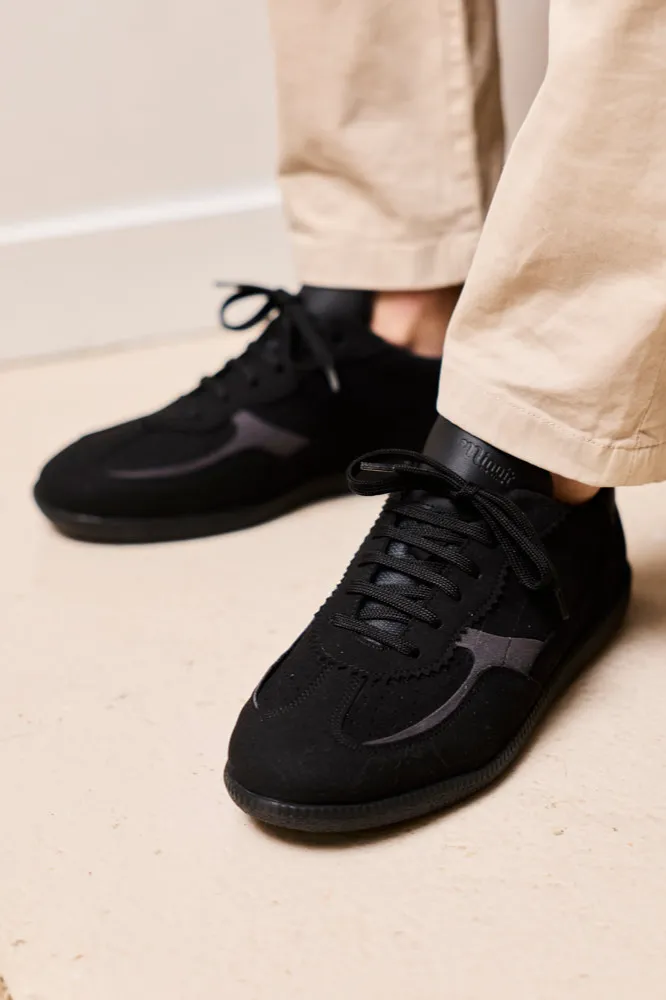Minuit Sur Terre Minuit Sur Terre Herren vegan Sneaker Rive Schwarz, Schwarz, – Produktbild 2 von 2