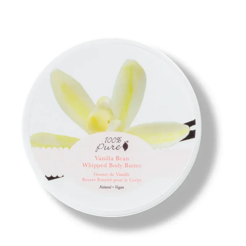 100% PURE® - Purity Cosmetics Vanilla Bean Whipped Body Butter - Körperbutter – Produktbild 1 von 1