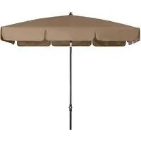 Doppler doppler Sonnenschirm "SUNLINE NEO WATERPROOF" 185 x 120 cm, mit Tasche, greige – Produktbild 1 von 1