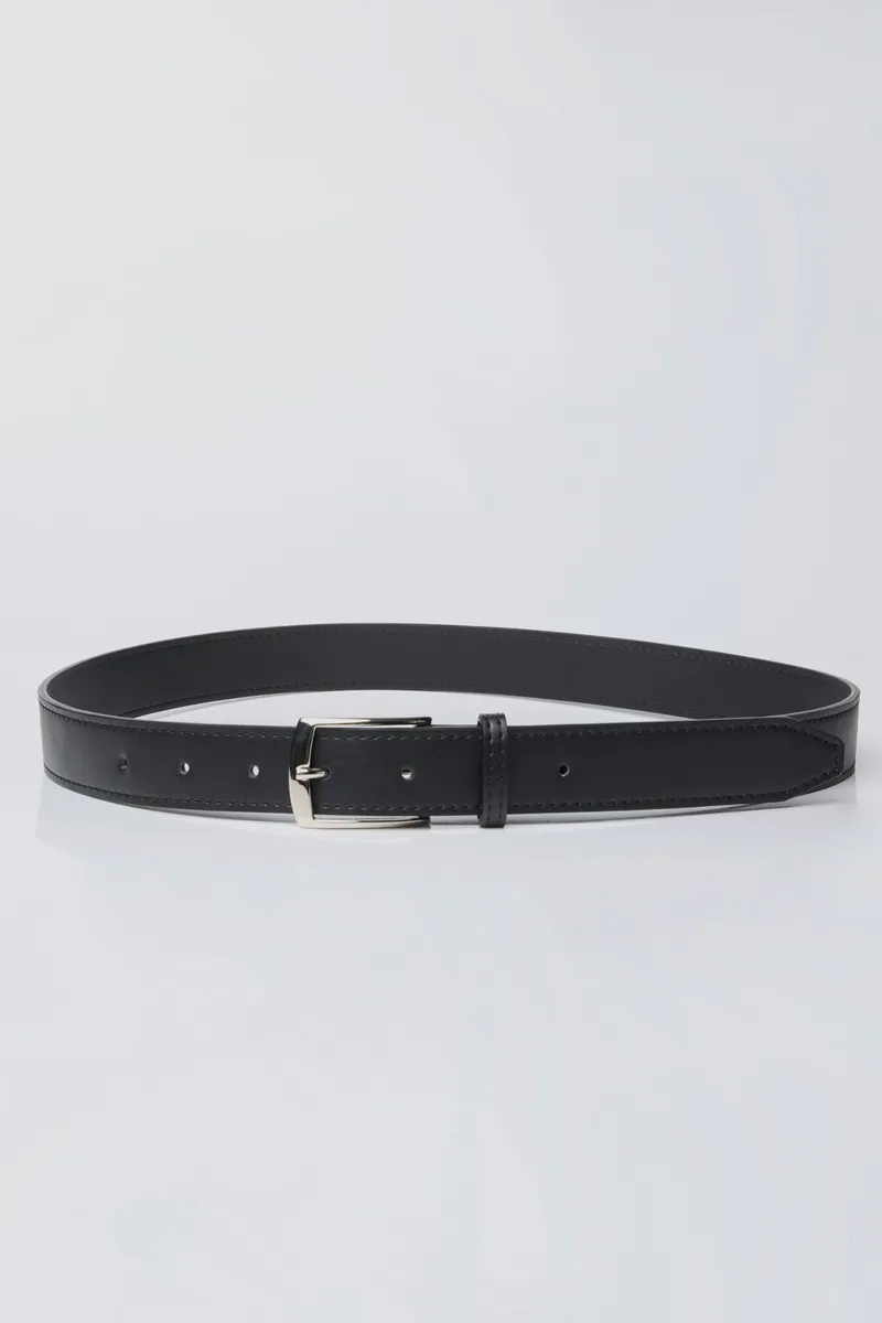 BOHEMA BOHEMA Herren vegan Gürtel Stark Schwarz, Schwarz, – Produktbild 2 von 2