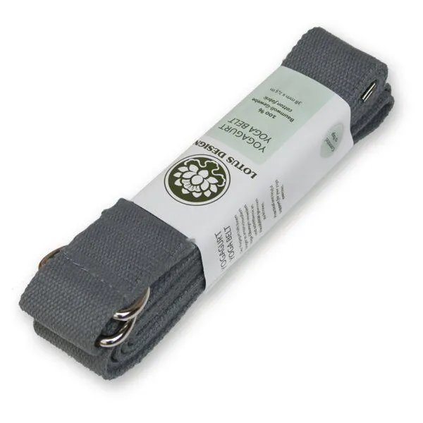 Lotus Design® Yogagurt BAUMWOLLE Lotus Design®, Grau, – Produktbild 1 von 4