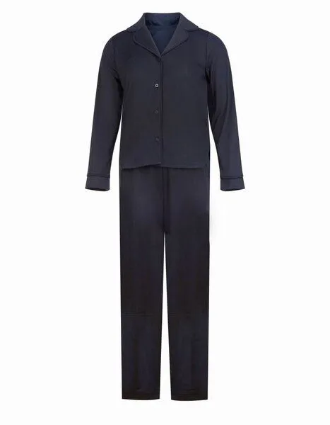 The One Towelling® The One Towelling® Damen Schlafanzug Supersoft Pyjama bis Damengröße 4XL, Schwarz, – Produktbild 2 von 3