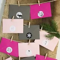 Bow Hummingbird Bow & Hummingbird Adventskalender Pink/Graphit – Produktbild 1 von 1