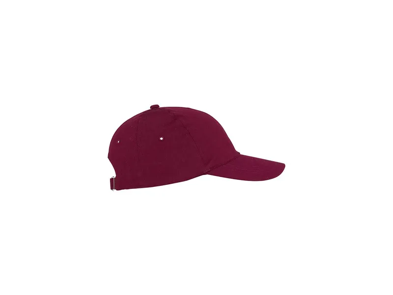Neutral Neutral 6 Panel Cap aus Bio-Baumwolle - bedruckbar, Bordeaux, – Produktbild 1 von 1