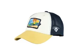 Bavarian Caps Bavarian Caps Trucker Cap Bavarian Caps Cap "Pumuckl surft" - multi (Curved) one size (Basecap, Basecap, Trucker Kappe, Meshcap) – Produktbild 1 von 1