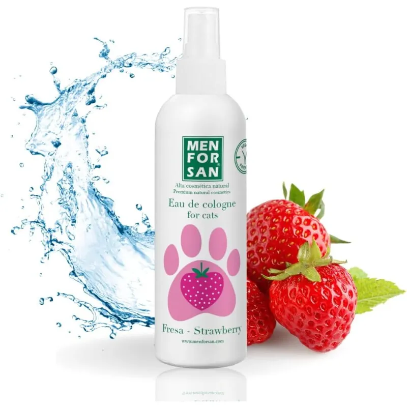 MENFORSAN MENFORSAN Parfüm Katze Erdbeere (125 ml) – Produktbild 1 von 2