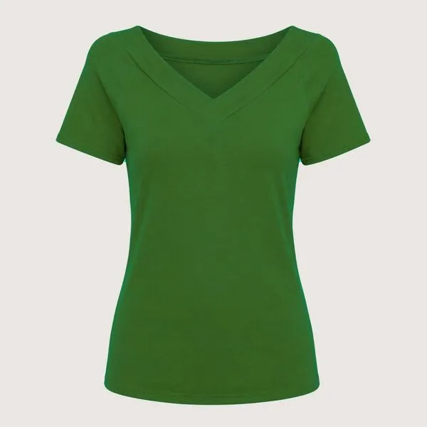 Frija Omina Frija Omina Bio T-Shirt Due, Verde (grün), – Produktbild 1 von 2