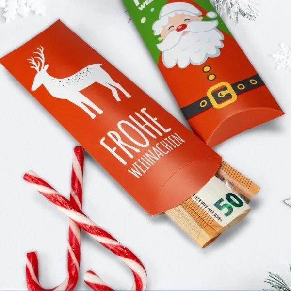 Fines Papeterie Fines Papeterie Kissenverpackungen im 4er Set XMAS – Produktbild 4 von 4