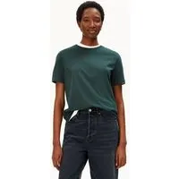 ARMEDANGELS ARMEDANGELS LUALAA Damen T-Shirt aus Bio-Baumwolle, Midnight reef, – Produktbild 1 von 1