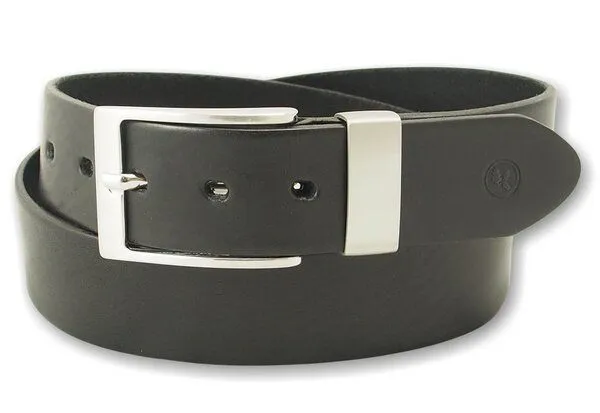 Greenbelts Greenbelts Herren Ledergürtel SILVIO, Black, – Produktbild 2 von 3