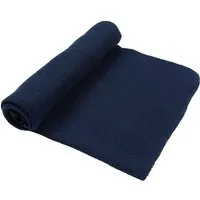 Reiff Strickwaren Wickeldecke Schurwolle (kbT) marine ca. 80 x 90 cm, Blau, – Produktbild 1 von 1