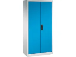 C+P C+P Stahlschrank mit Flügeltüren "Acurado" H1950xB930xT500 mm, Lichtgrau/Lichtblau – Produktbild 1 von 1