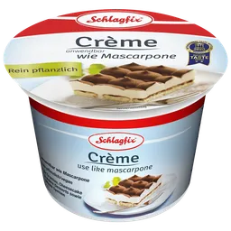 Schlagfix Creme anwendbar wie Mascarpone, 250g – Produktbild 1 von 1