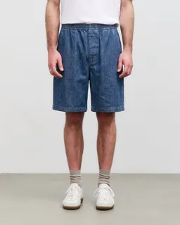 Rotholz Rotholz Herren vegan Shorts Denim Weit Blau – Produktbild 1 von 1