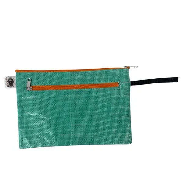 Beadbags Beadbags Spacy Ri74 Kosmetiktasche / Federmappe, Grün-weiß, – Produktbild 2 von 3
