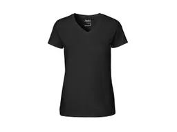 Neutral Neutral Bio-Damen-T-Shirt mit V-Ausschnitt 155 g/m² grau, Gr. L – Produktbild 1 von 1